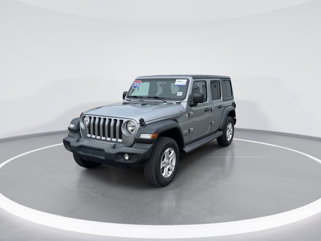 2020 Jeep Wrangler — rear three-quarter view