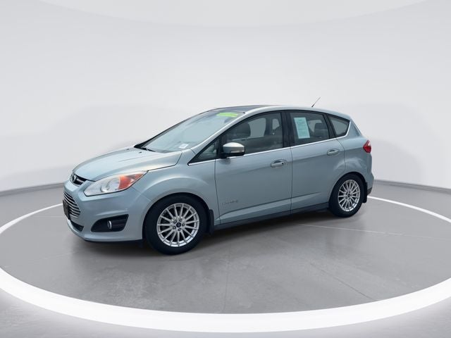 2014 Ford C-Max Hybrid SEL in Ice — front three-quarter view