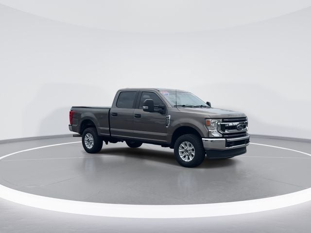 2022 Ford F-250SD XL in Stone Gray Metallic — front three-quarter view