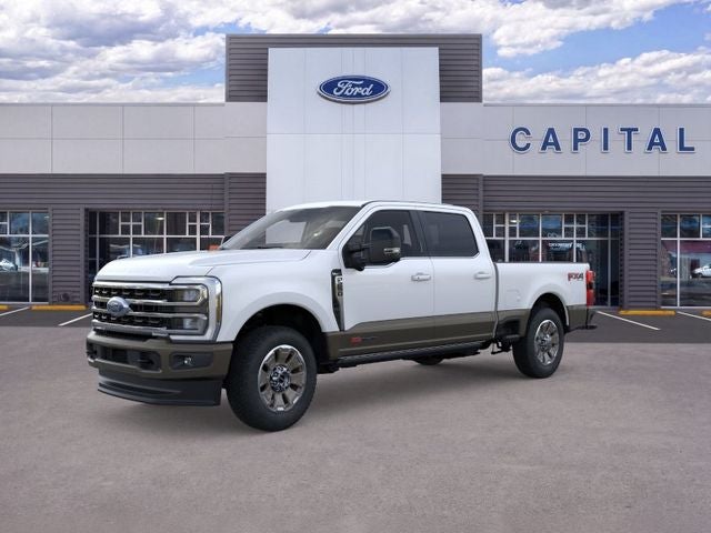 2026 Ford F-250SD King Ranch in Brown — front three-quarter view
