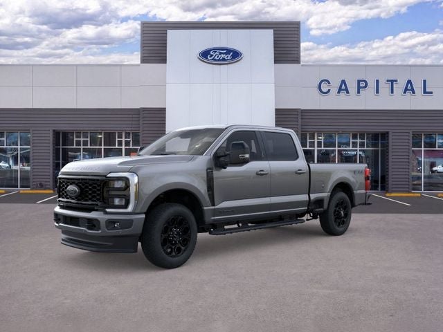 2026 Ford F-250SD Lariat in Carbonized Gray Metallic — front three-quarter view