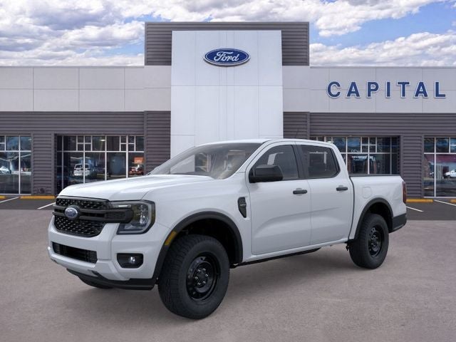 2026 Ford Ranger XL in Oxford White — front three-quarter view