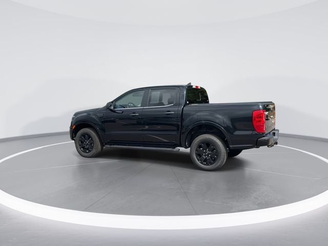 2020 Ford Ranger XLT in Shadow Black — front three-quarter view