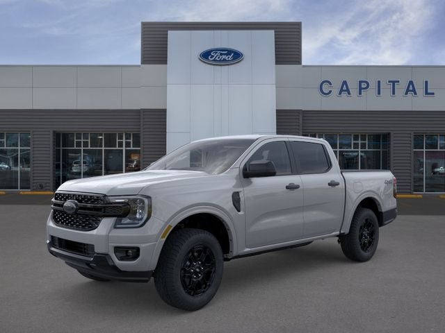 2026 Ford Ranger XLT in Avalanche — front three-quarter view