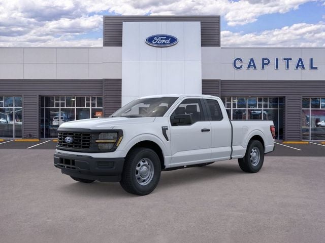 2026 Ford F-150 XL in Oxford White — front three-quarter view