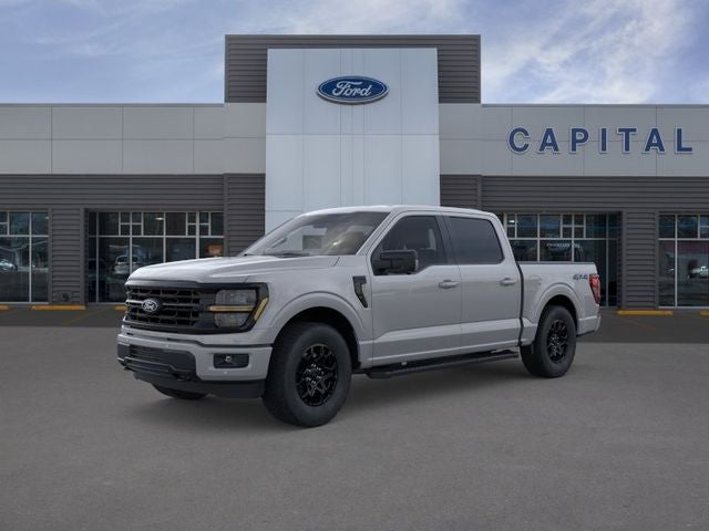 2026 Ford F-150 XLT in Avalanche — front three-quarter view