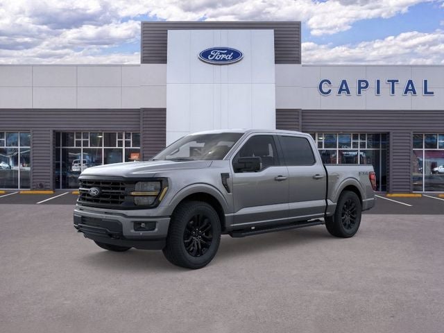 2026 Ford F-150 XLT in Carbonized Gray Metallic — front three-quarter view