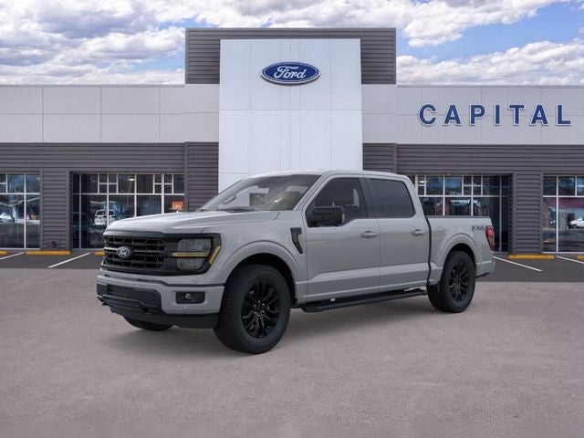 2026 Ford F-150 XLT in Avalanche — front three-quarter view