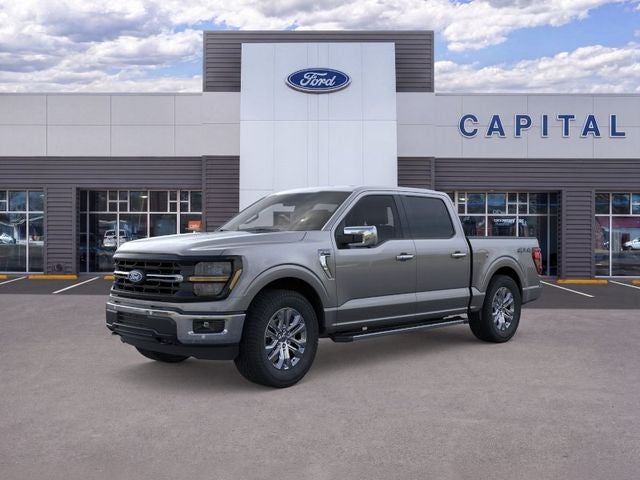2026 Ford F-150 XLT in Carbonized Gray Metallic — front three-quarter view