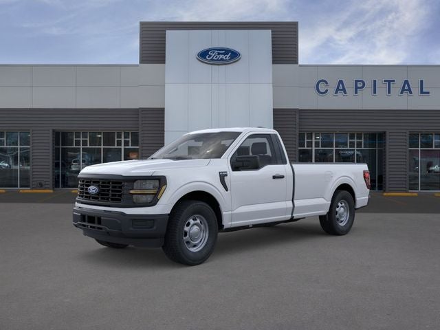 2026 Ford F-150 XL in Oxford White — front three-quarter view