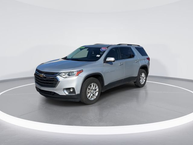 2021 Chevrolet Traverse — rear three-quarter view
