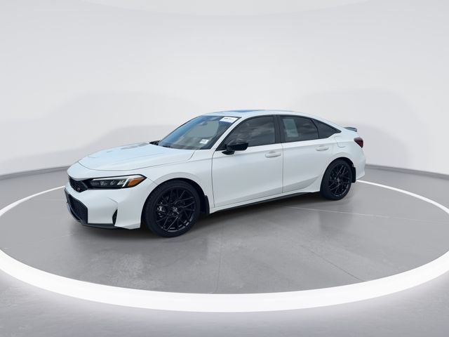 2026 Honda Civic Si Base in White — front three-quarter view