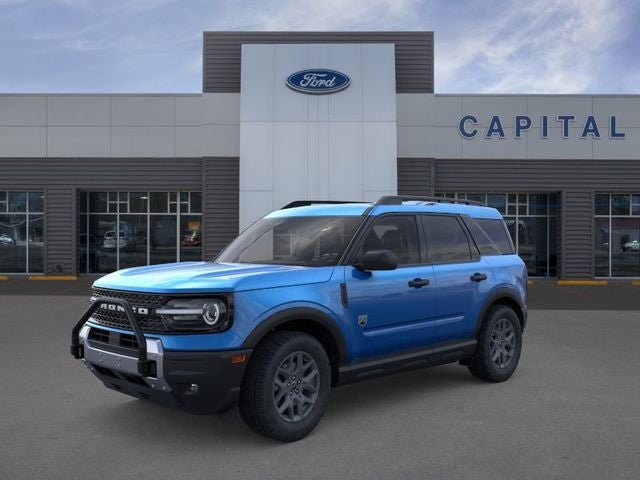2026 Ford Bronco Sport Big Bend in Velocity Blue Metallic — front three-quarter view
