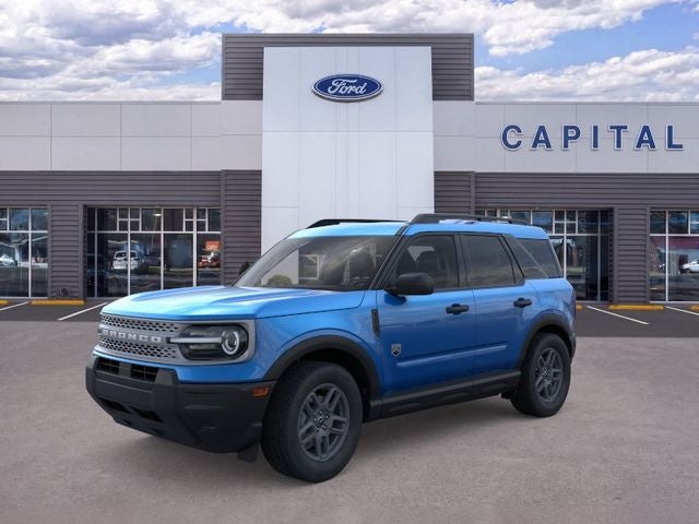 2026 Ford Bronco Sport Big Bend in Velocity Blue Metallic — front three-quarter view