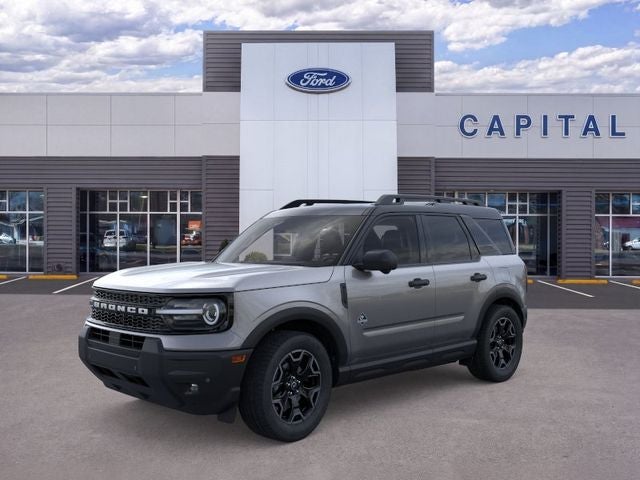 2026 Ford Bronco Sport Outer Banks in Carbonized Gray Metallic — front three-quarter view