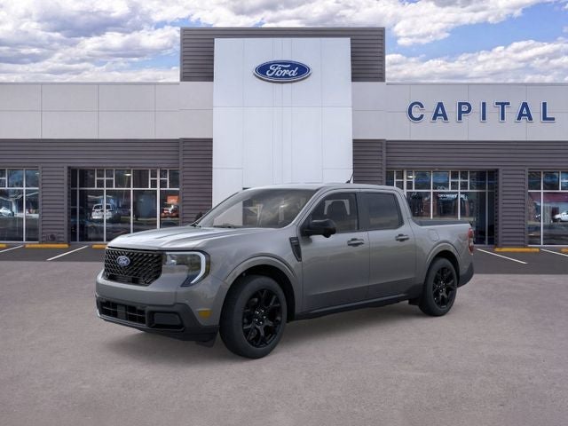 2026 Ford Maverick Lariat in Carbonized Gray Metallic — front three-quarter view