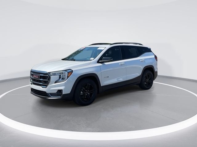 2022 GMC Terrain — rear three-quarter view