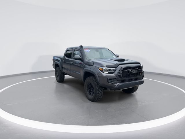 2020 Toyota Tacoma TRD Pro V6 in Magnetic Gray Metallic — front three-quarter view