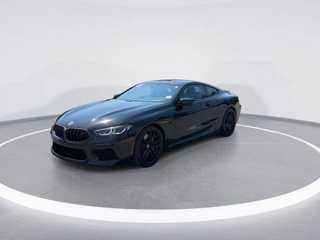 2023 BMW M8 — rear three-quarter view